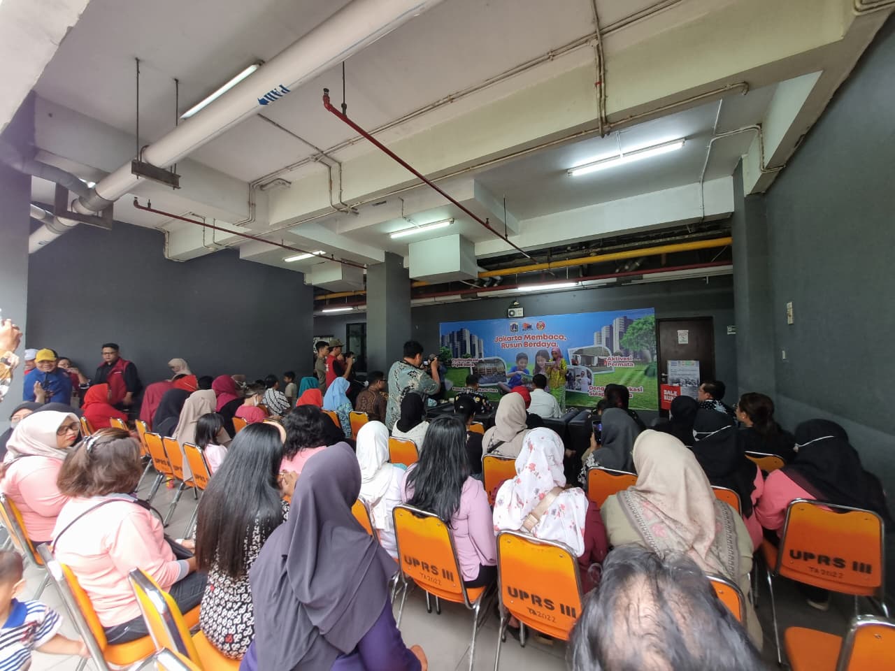 Optimalisasi Pojok Baca Dan Layanan Permata Di Rusun Nagrak